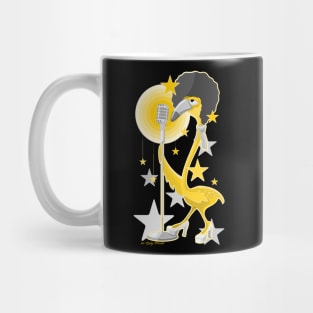 mrs.Fannie flamingo pop star / yellow edition Mug